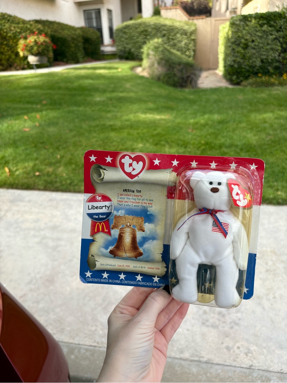 Ty Beanie Babies "Liberty the Bear"